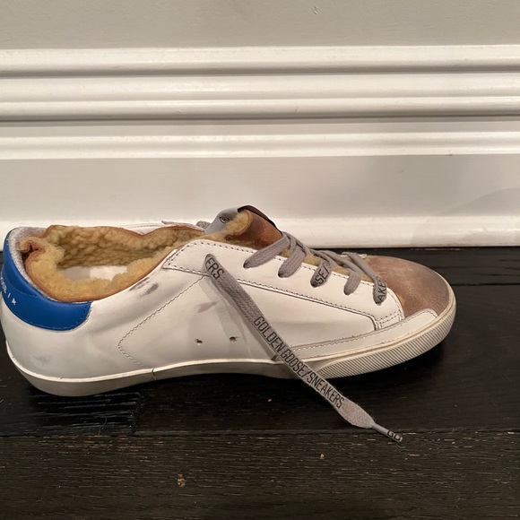 Golden Goose super star shearling lined sneakers 8/38 - Picture 11 of 11